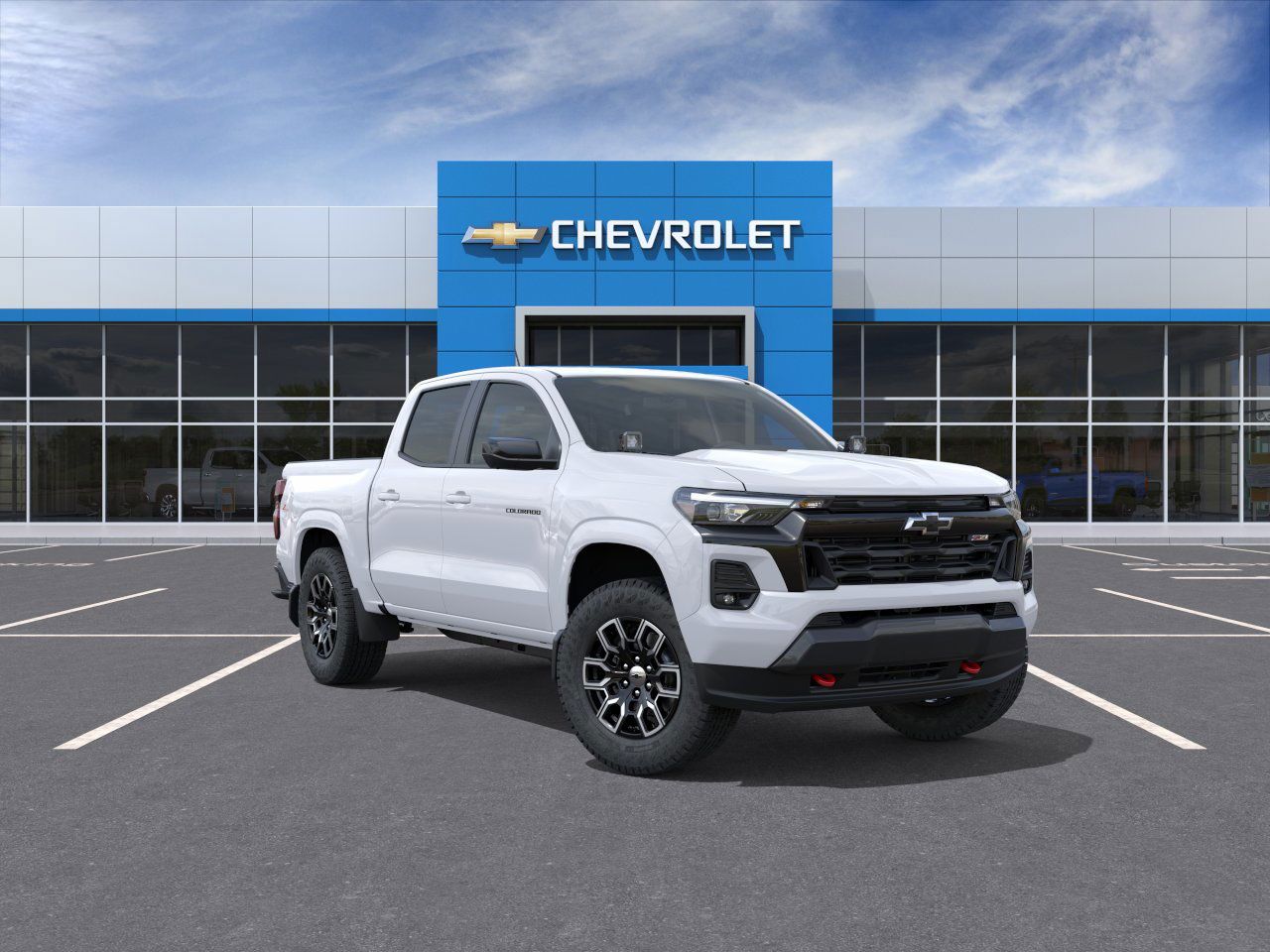 Photo view of 2026 Chevrolet Colorado in White