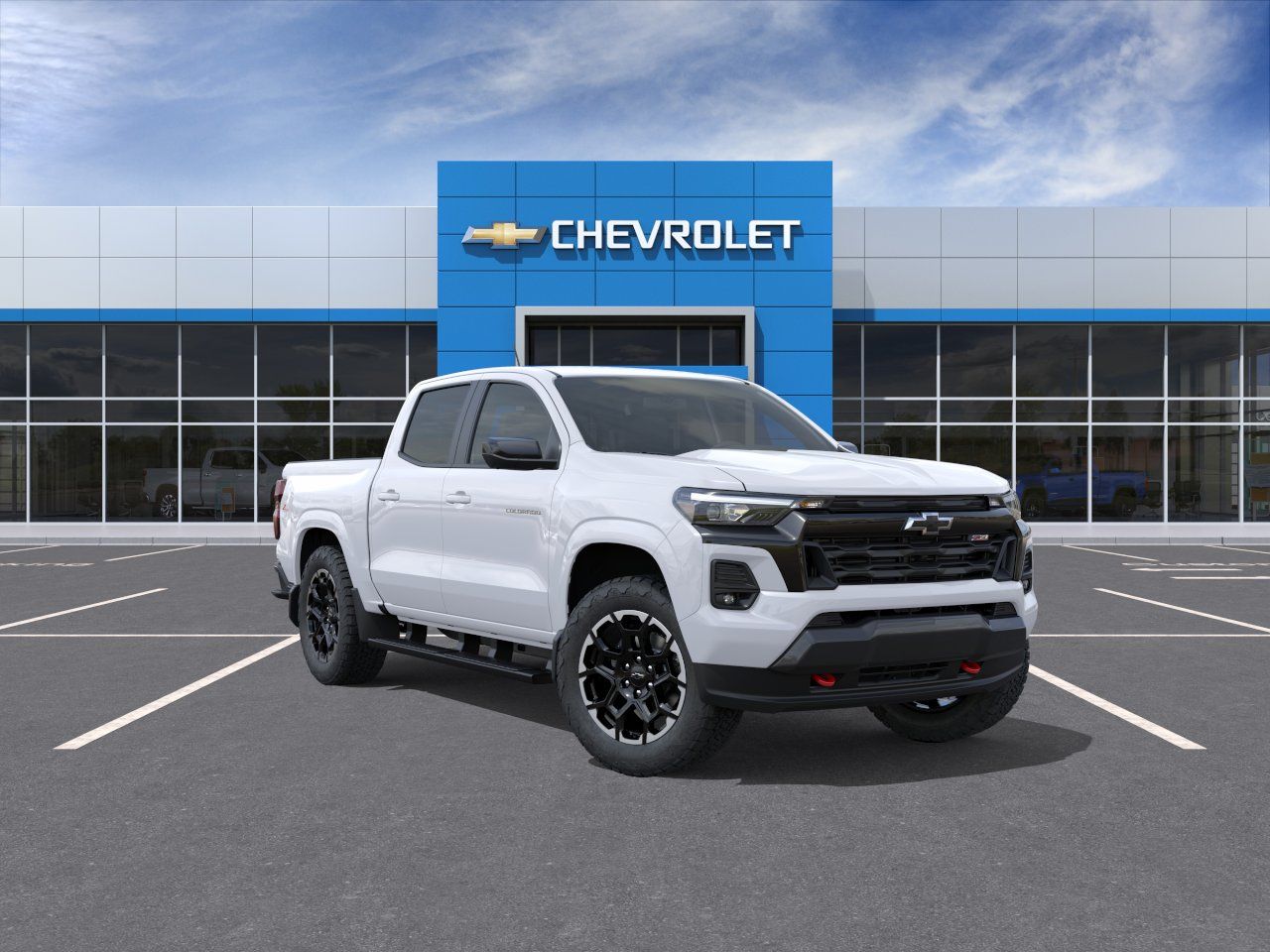 Photo view of 2026 Chevrolet Colorado in White