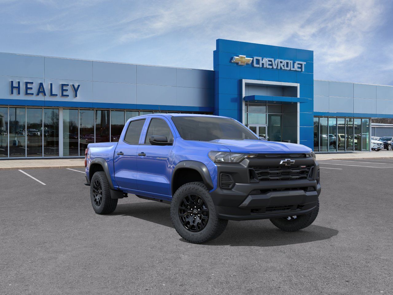Photo view of 2026 Chevrolet Colorado in Blue
