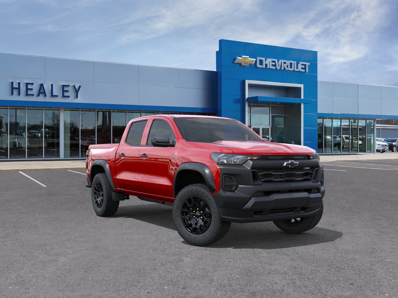 Photo view of 2026 Chevrolet Colorado in Red