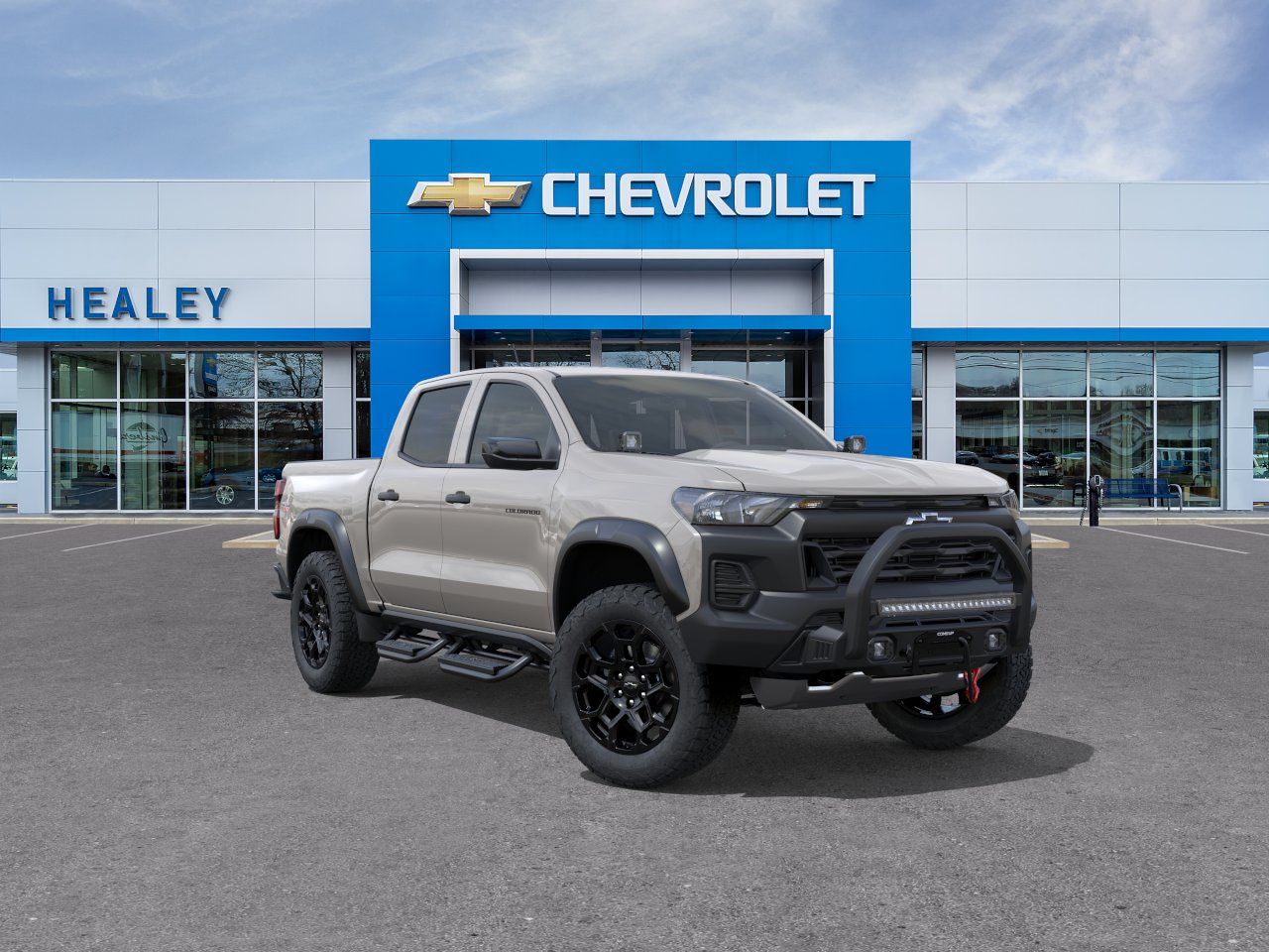 Photo view of 2026 Chevrolet Colorado in Tan