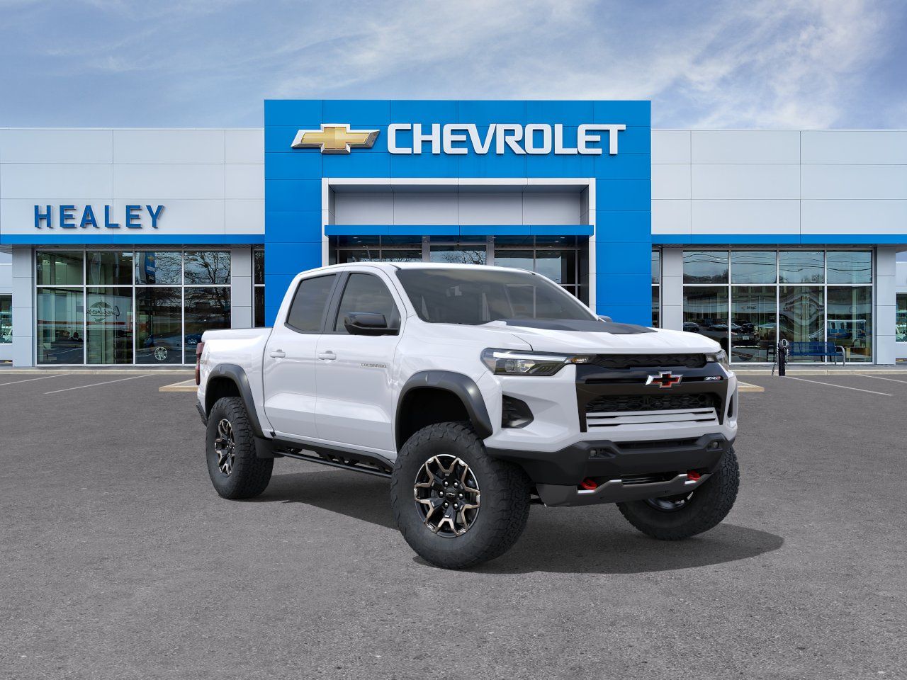 Photo view of 2026 Chevrolet Colorado in White