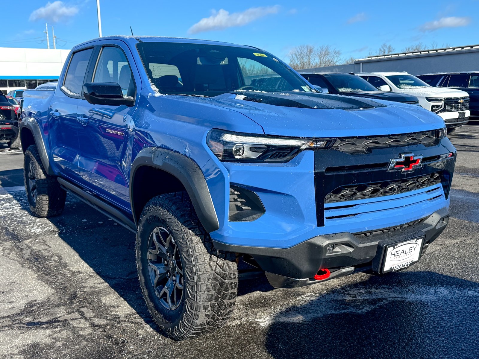 Photo view of 2026 Chevrolet Colorado in Blue