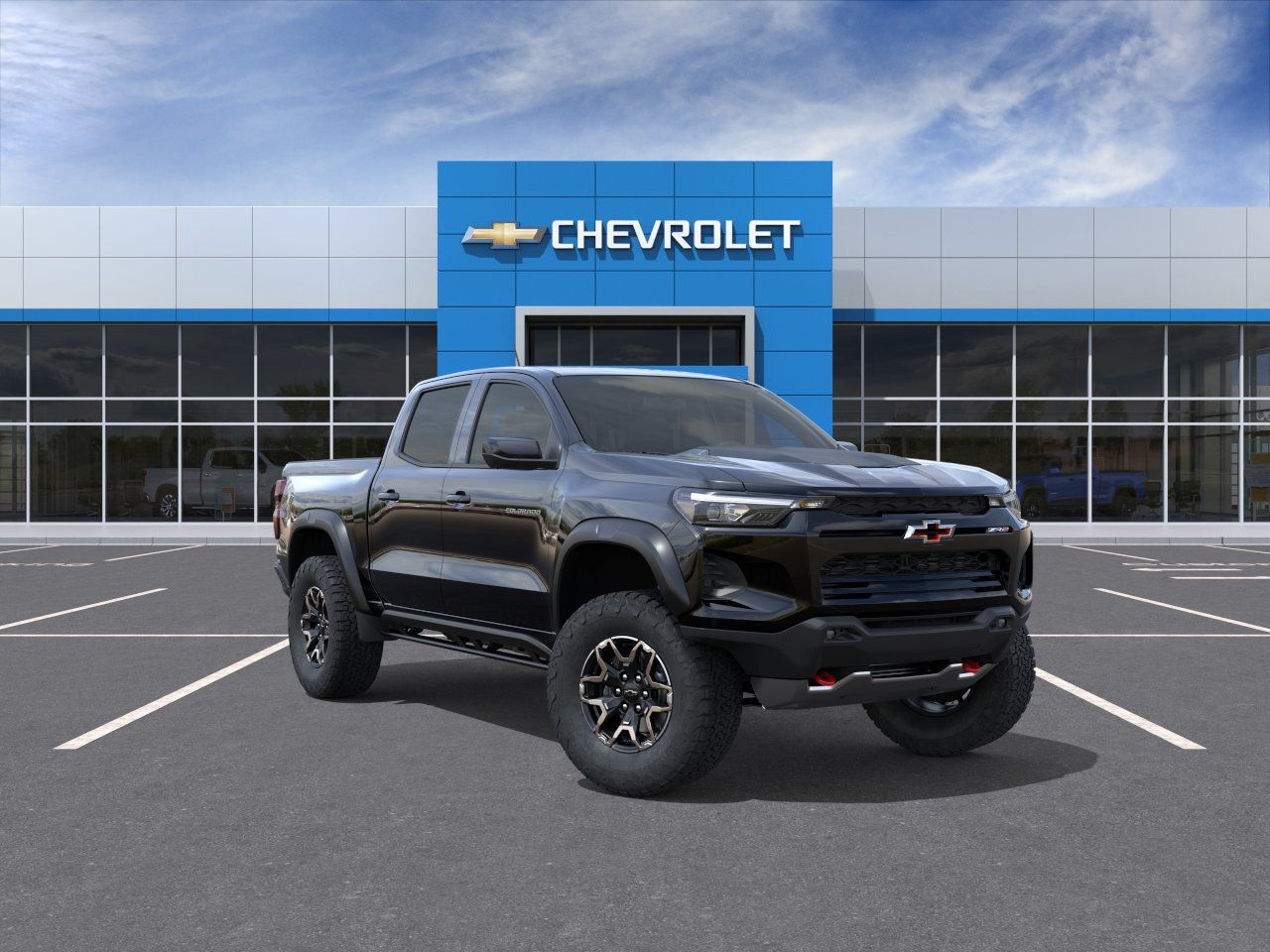 Photo view of 2026 Chevrolet Colorado in Black
