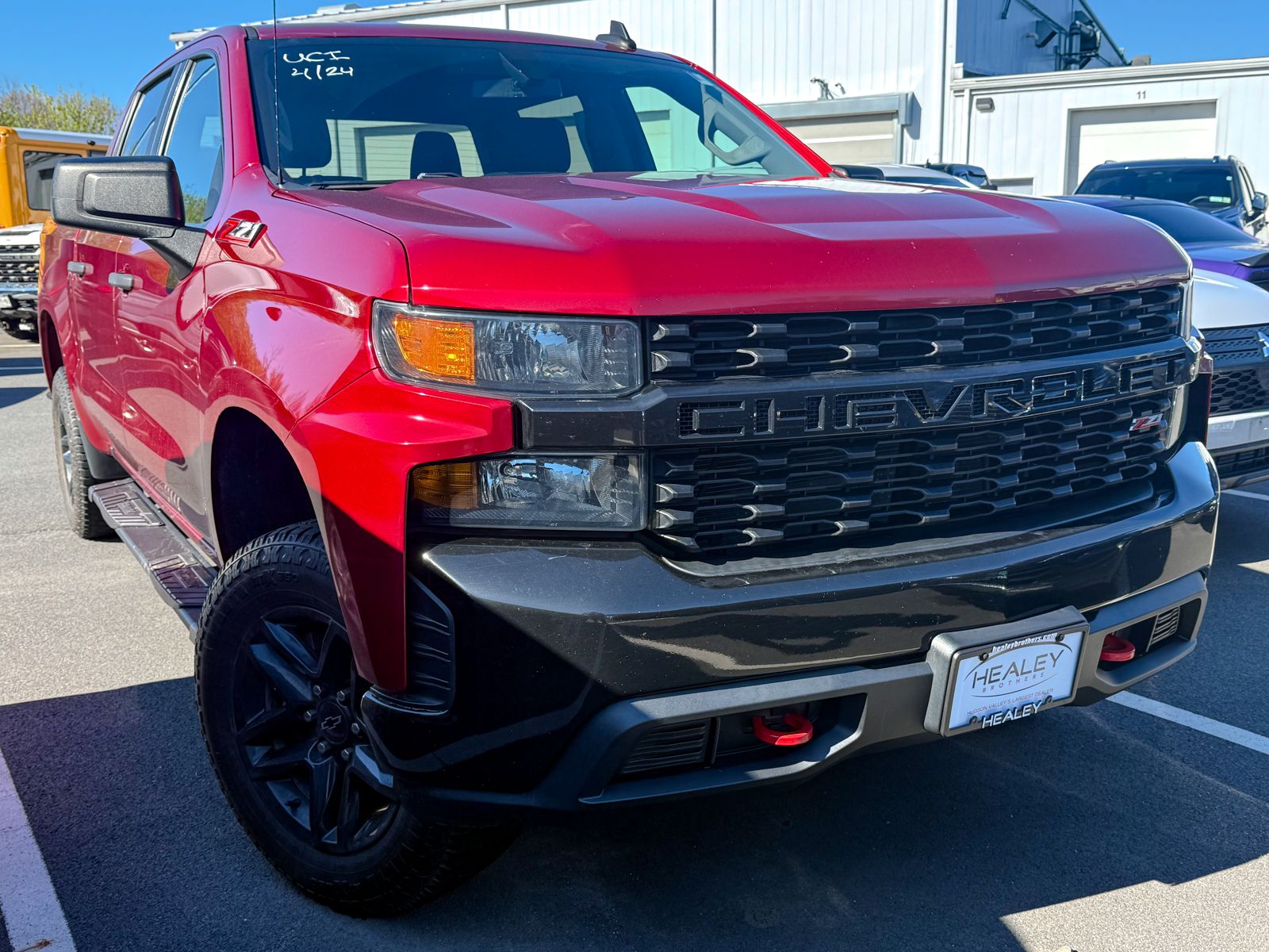 Photo view of 2021 Chevrolet Silverado 1500 in Red