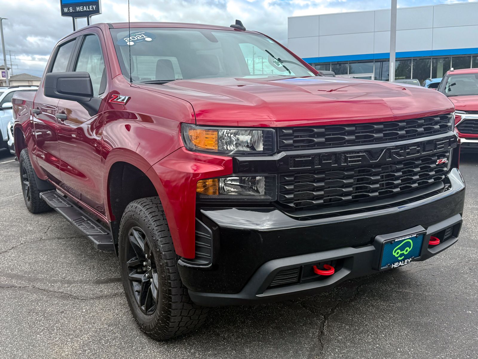 Photo view of 2021 Chevrolet Silverado 1500 in Red