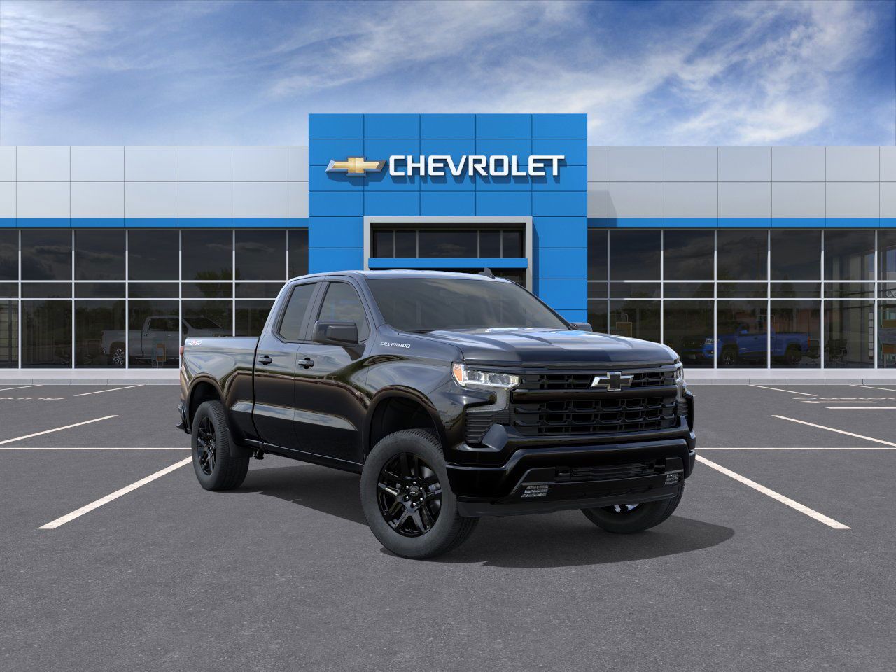 Photo view of 2026 Chevrolet Silverado 1500 in Black