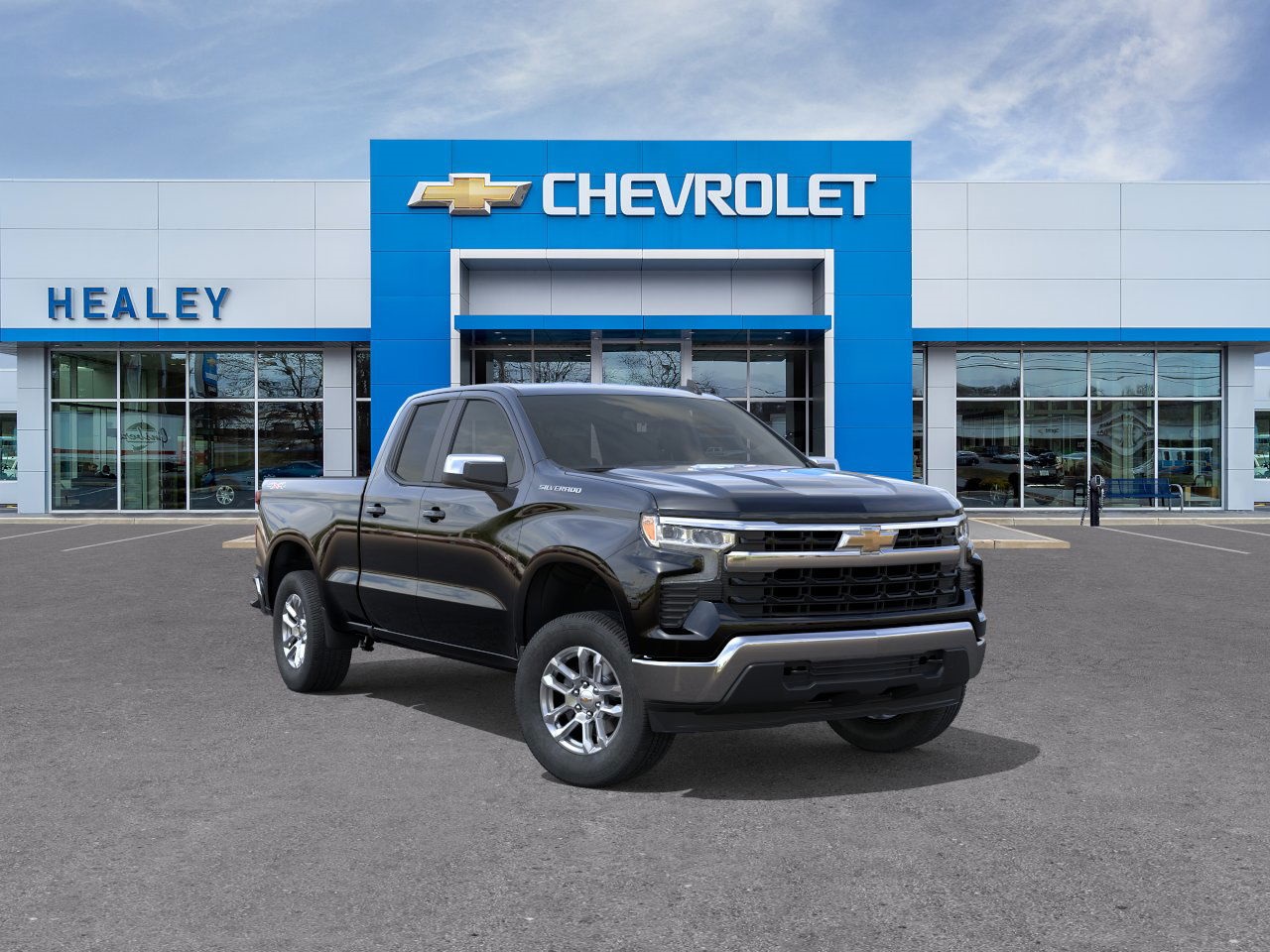 Photo view of 2026 Chevrolet Silverado 1500 in Black