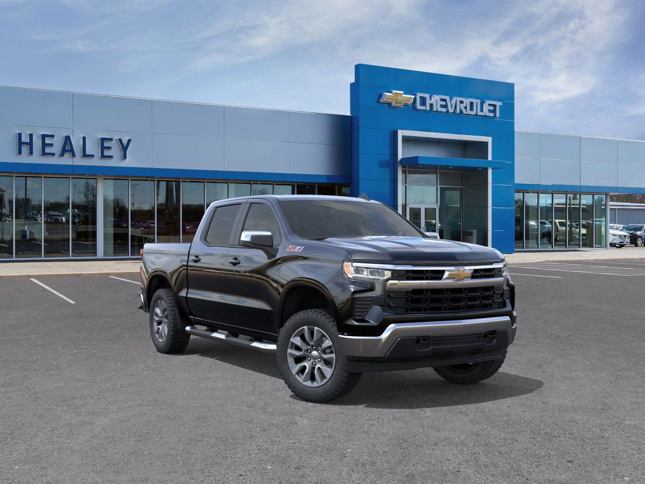 Photo view of 2026 Chevrolet Silverado 1500 in Black