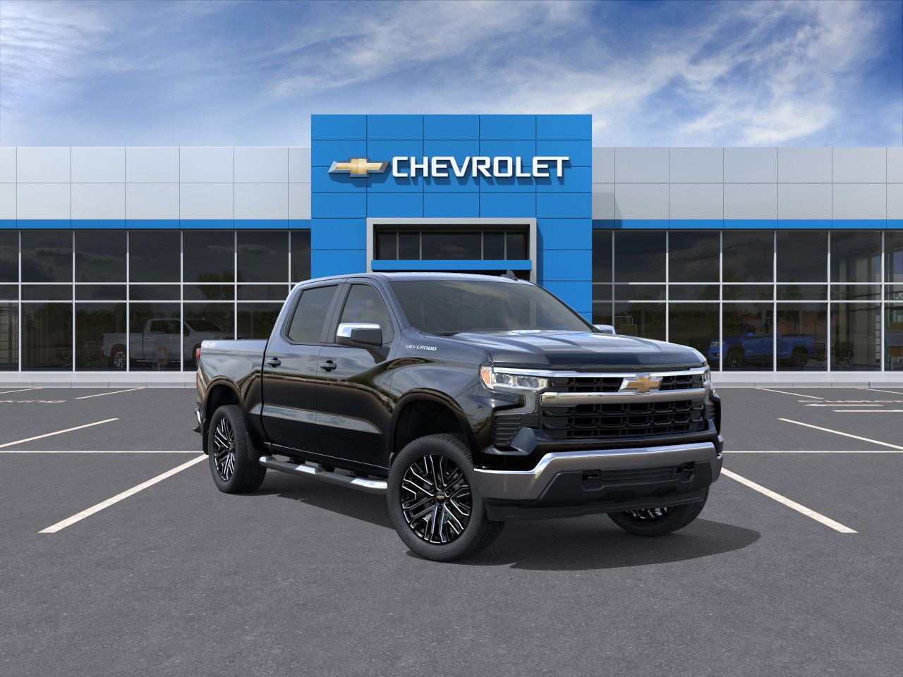 Photo view of 2026 Chevrolet Silverado 1500 in Black