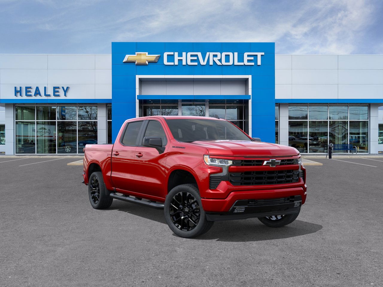 Photo view of 2026 Chevrolet Silverado 1500 in Red