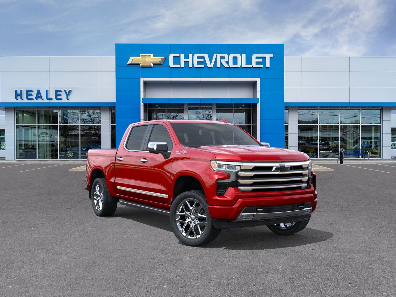 Photo view of 2026 Chevrolet Silverado 1500 in Red