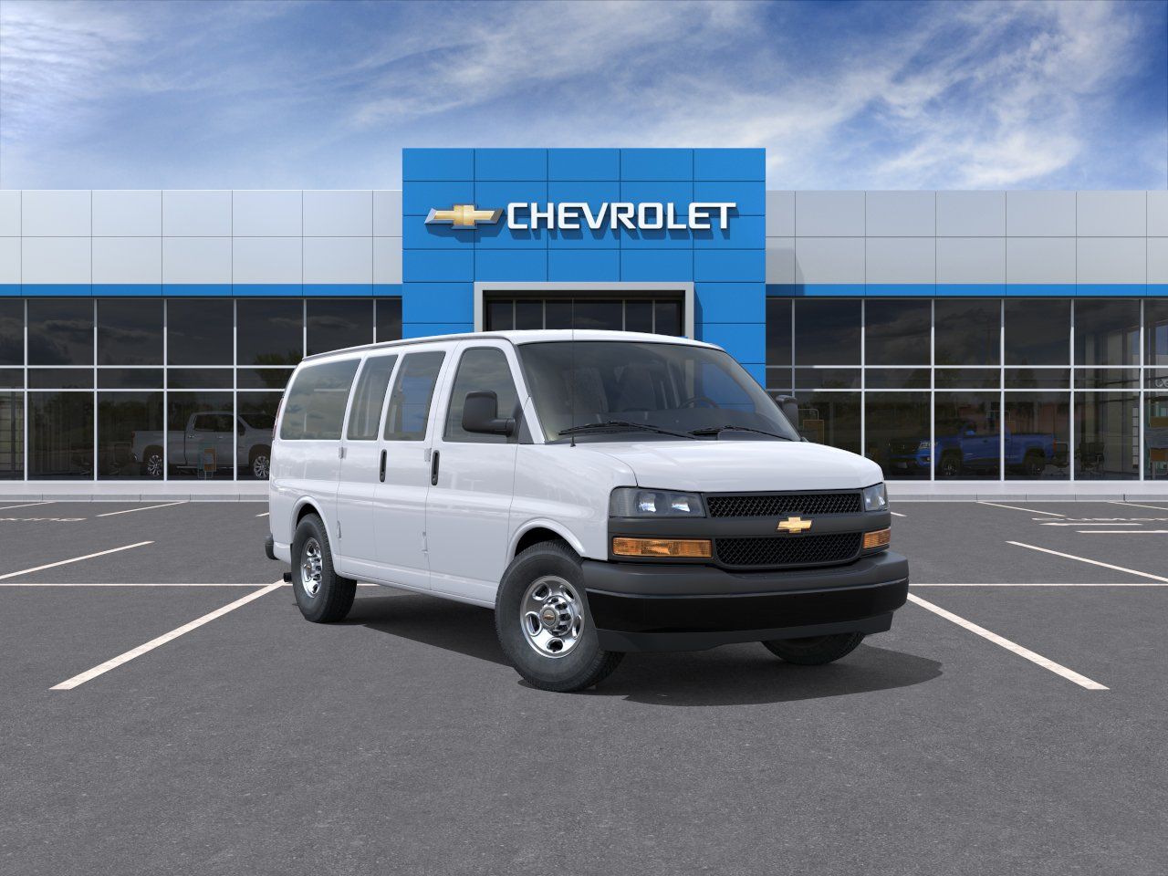 Photo view of 2026 Chevrolet Express Cargo Van in White