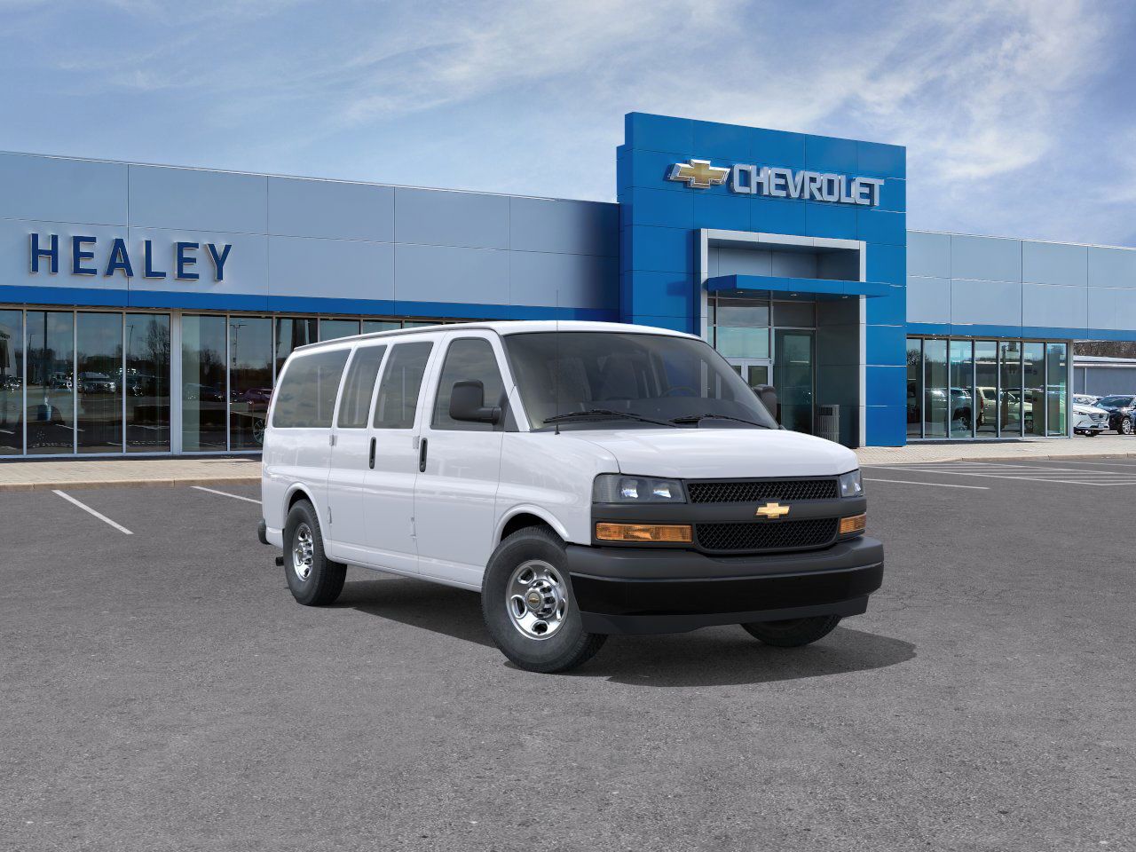Photo view of 2026 Chevrolet Express Cargo Van in White