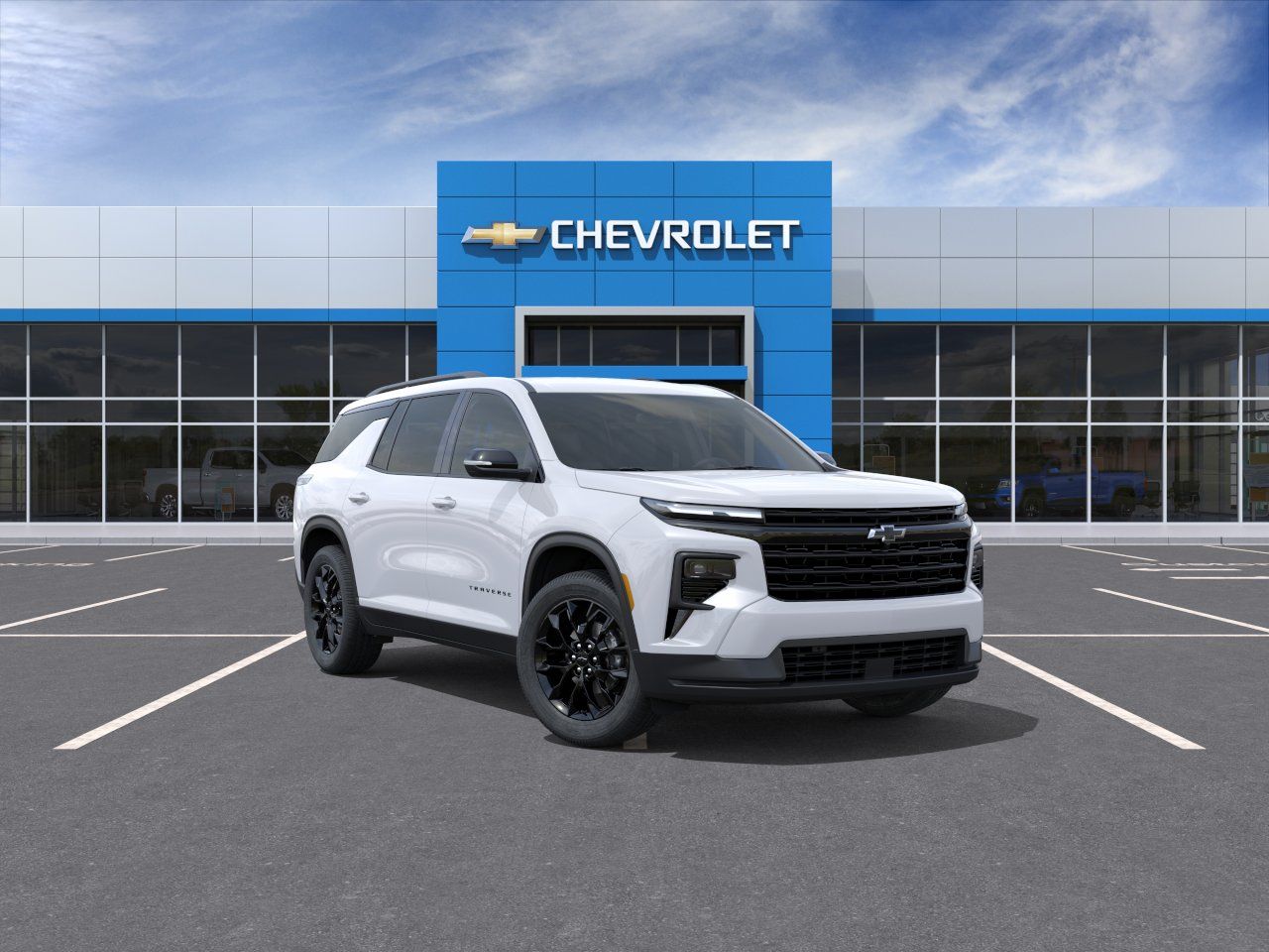 Photo view of 2026 Chevrolet Traverse in White