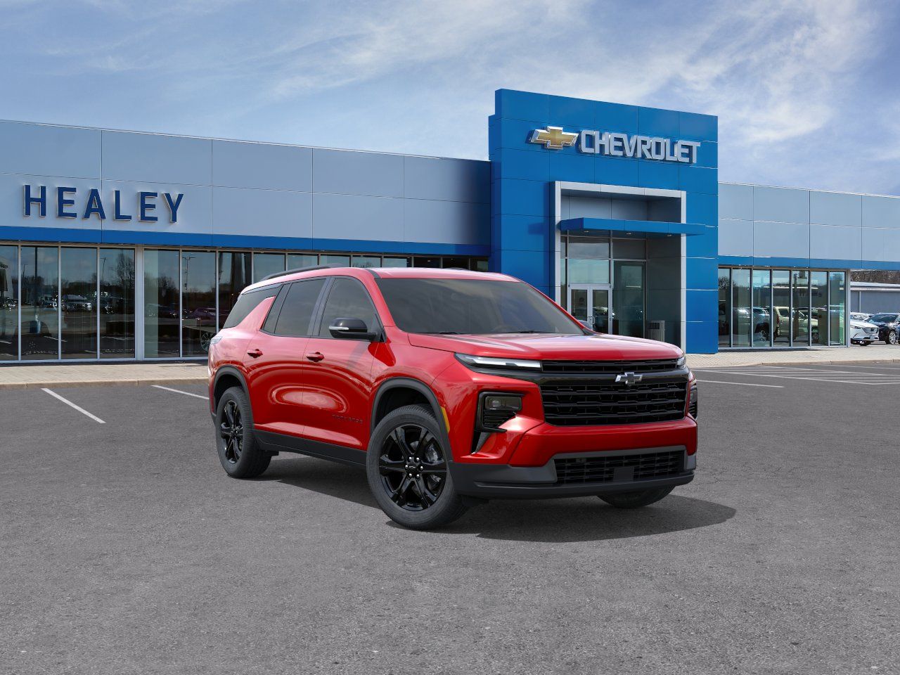 Photo view of 2027 Chevrolet Traverse in Red