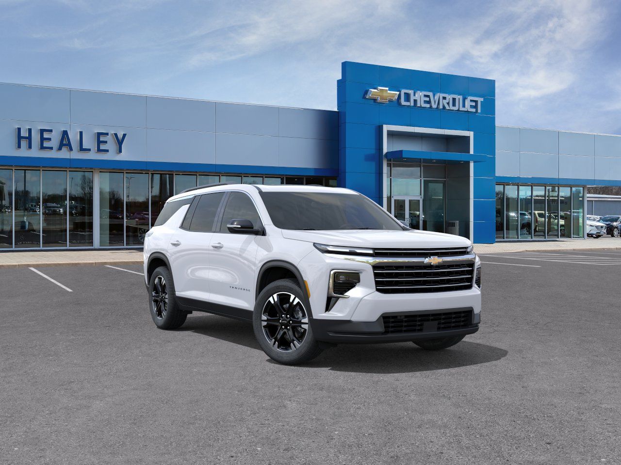 Photo view of 2027 Chevrolet Traverse in White