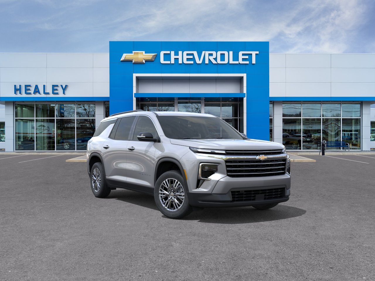 Photo view of 2026 Chevrolet Traverse in Gray