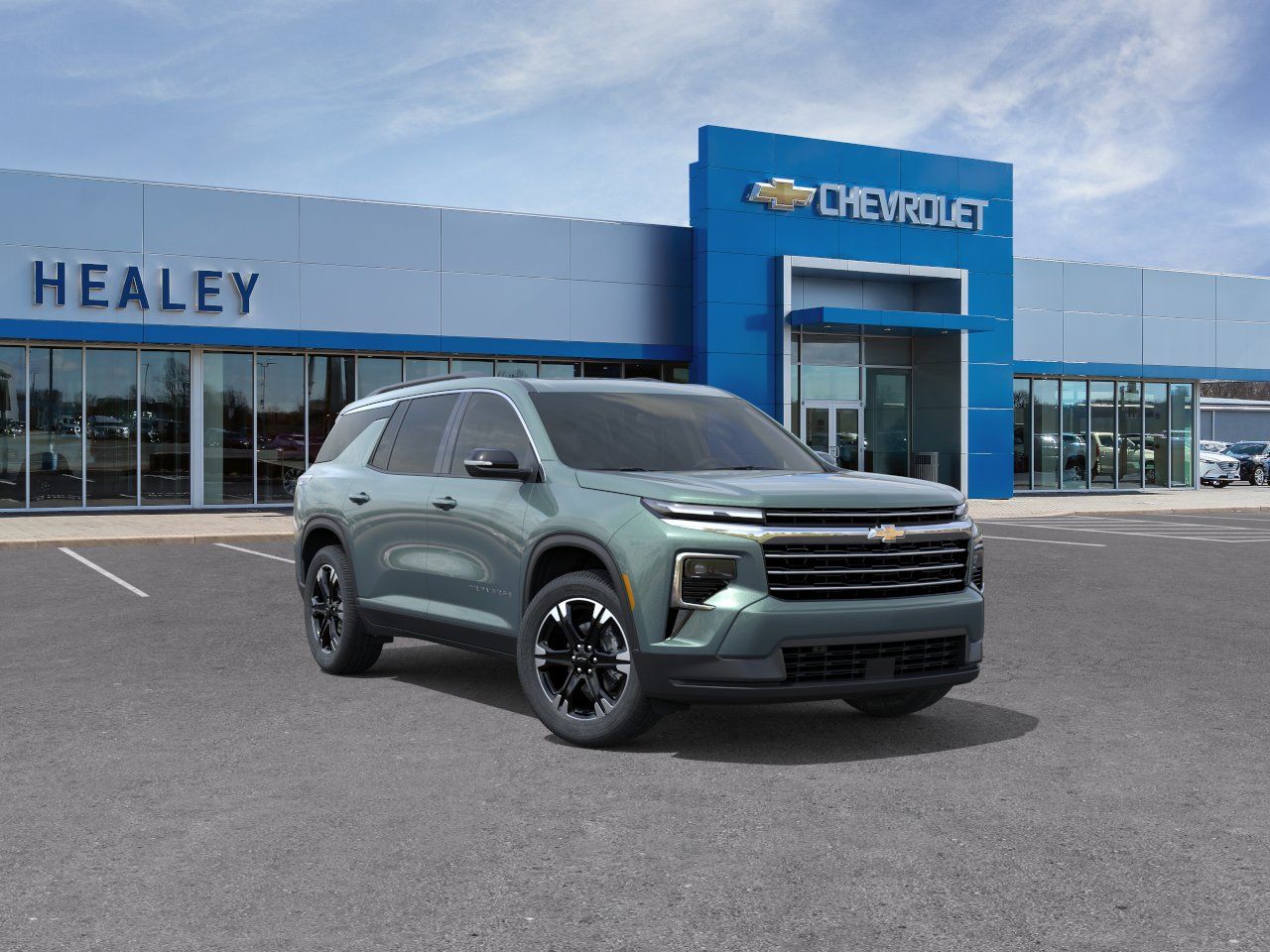Photo view of 2027 Chevrolet Traverse in Green
