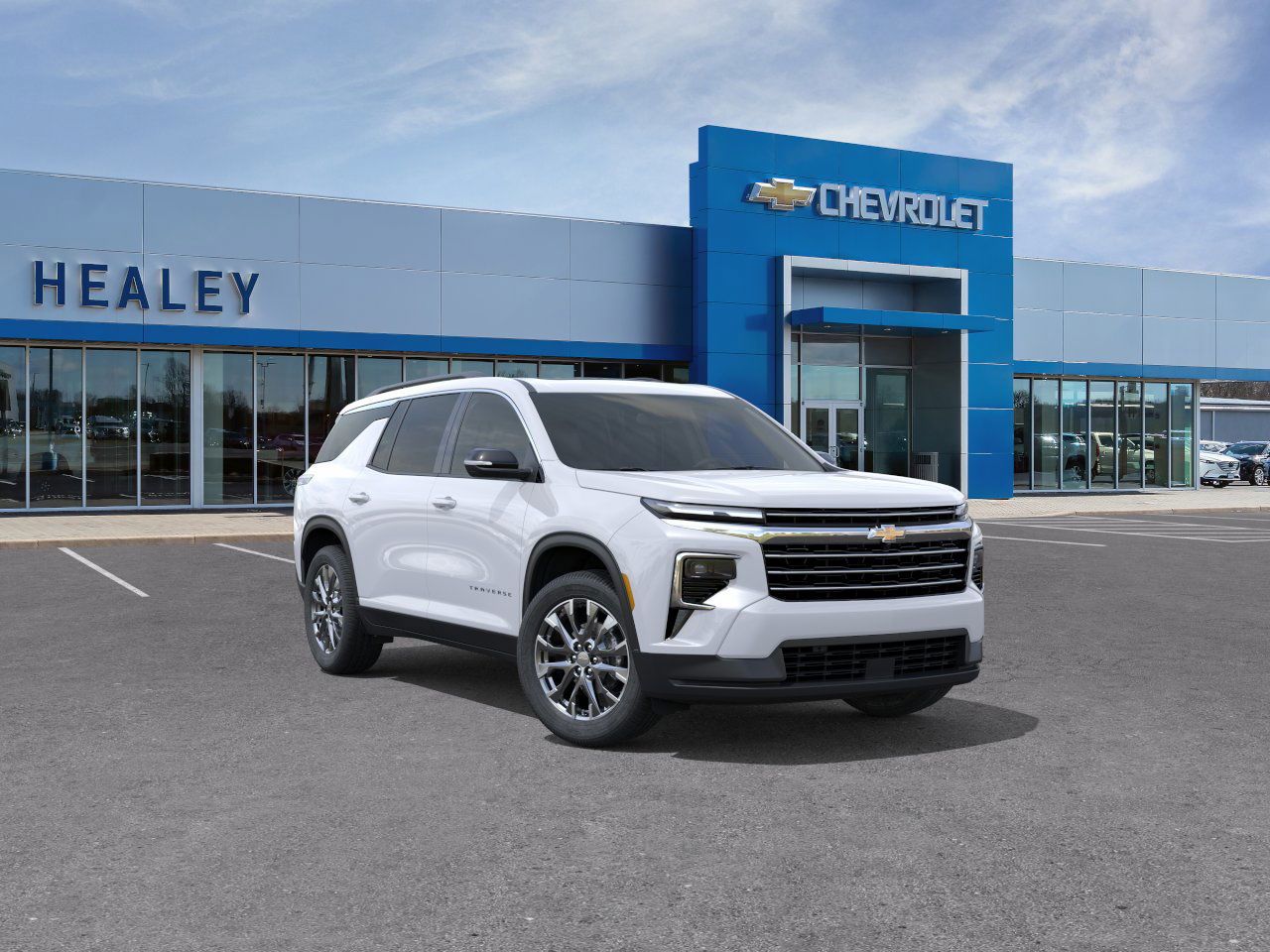 Photo view of 2026 Chevrolet Traverse in White