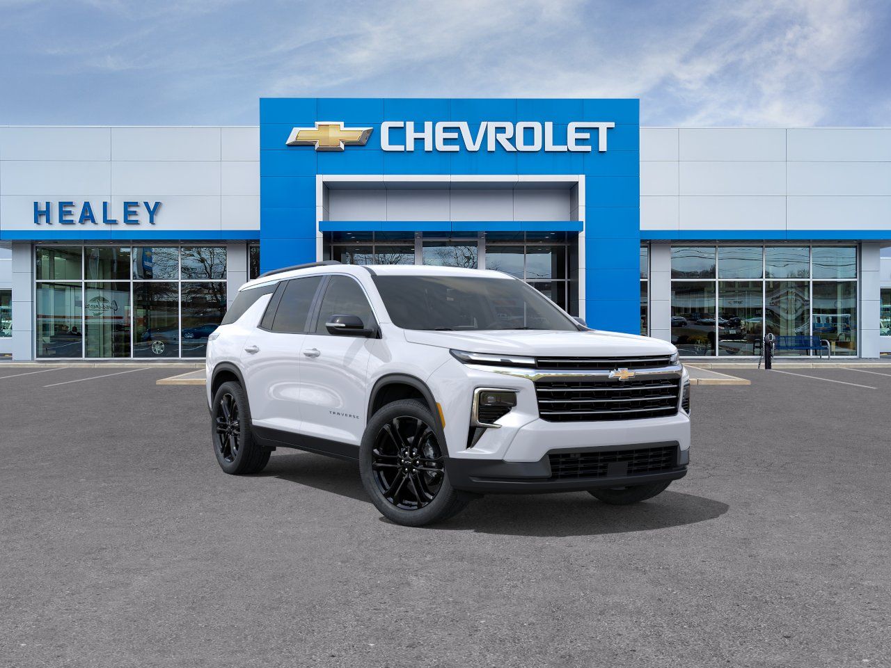 Photo view of 2026 Chevrolet Traverse in White
