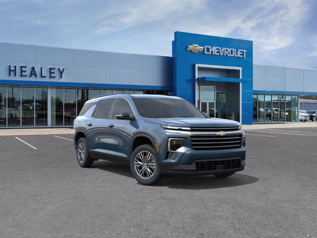 Photo view of 2026 Chevrolet Traverse in Blue
