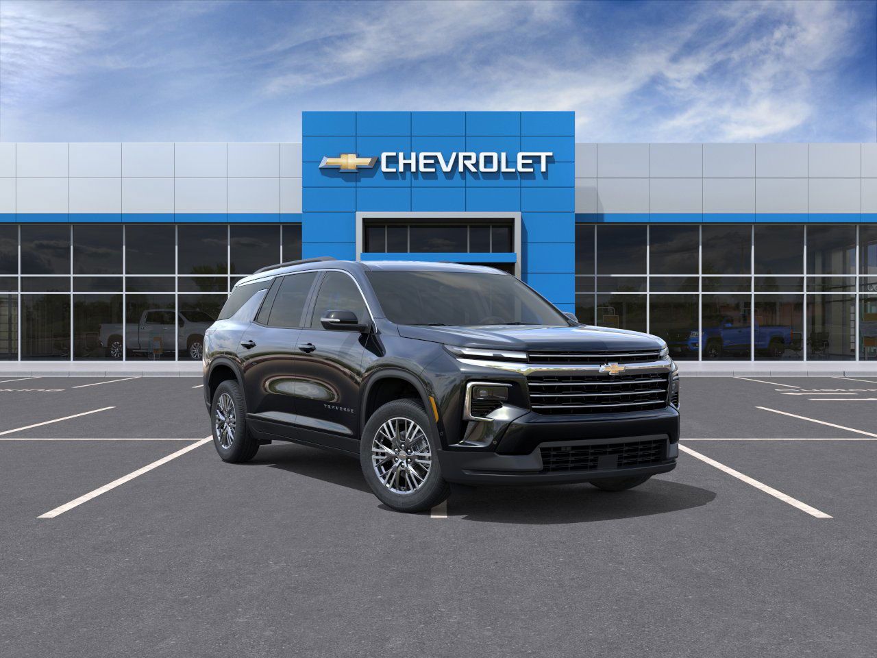 Photo view of 2026 Chevrolet Traverse in Black