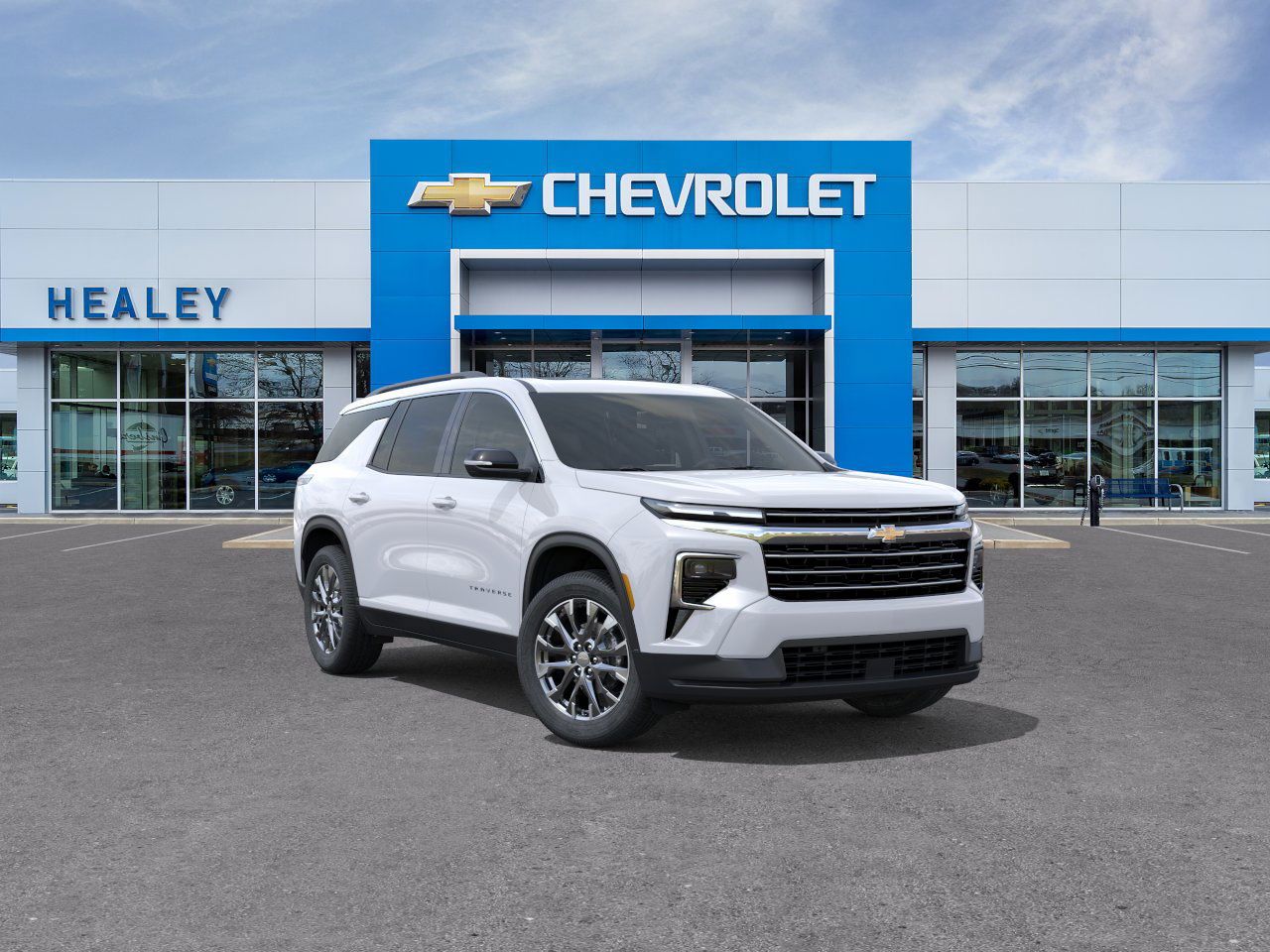 Photo view of 2026 Chevrolet Traverse in White