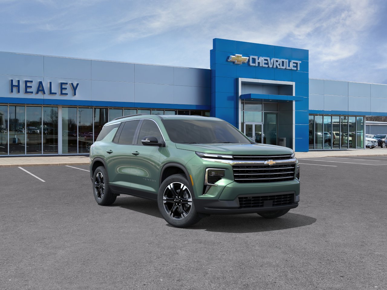 Photo view of 2027 Chevrolet Traverse in Green