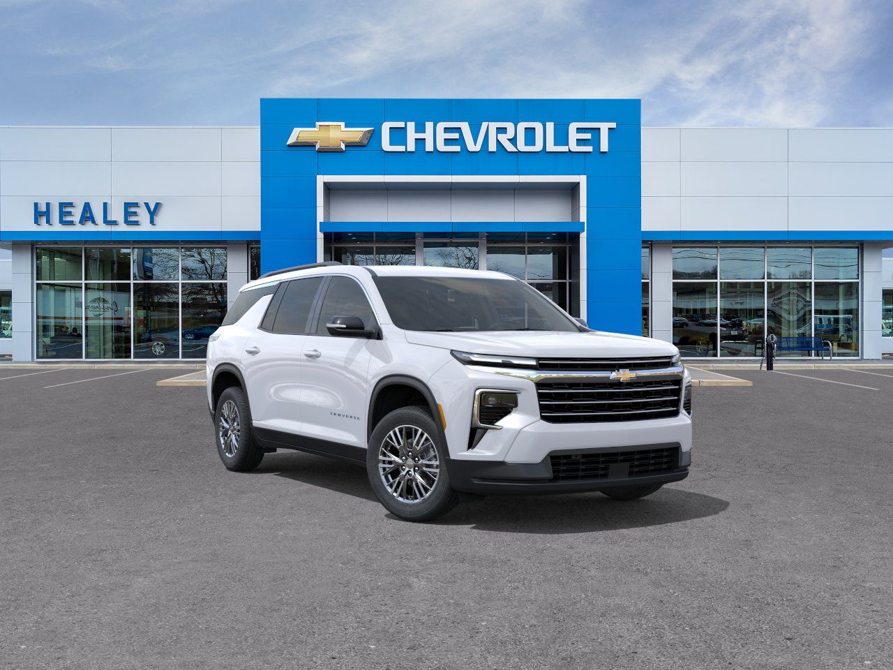 Photo view of 2026 Chevrolet Traverse in White