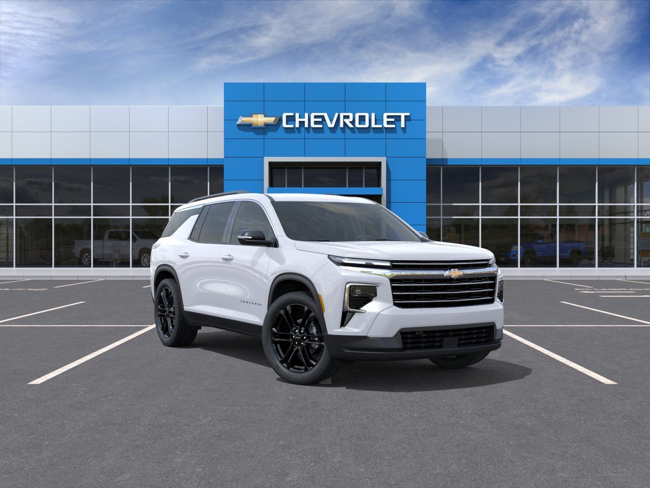 Photo view of 2027 Chevrolet Traverse in White