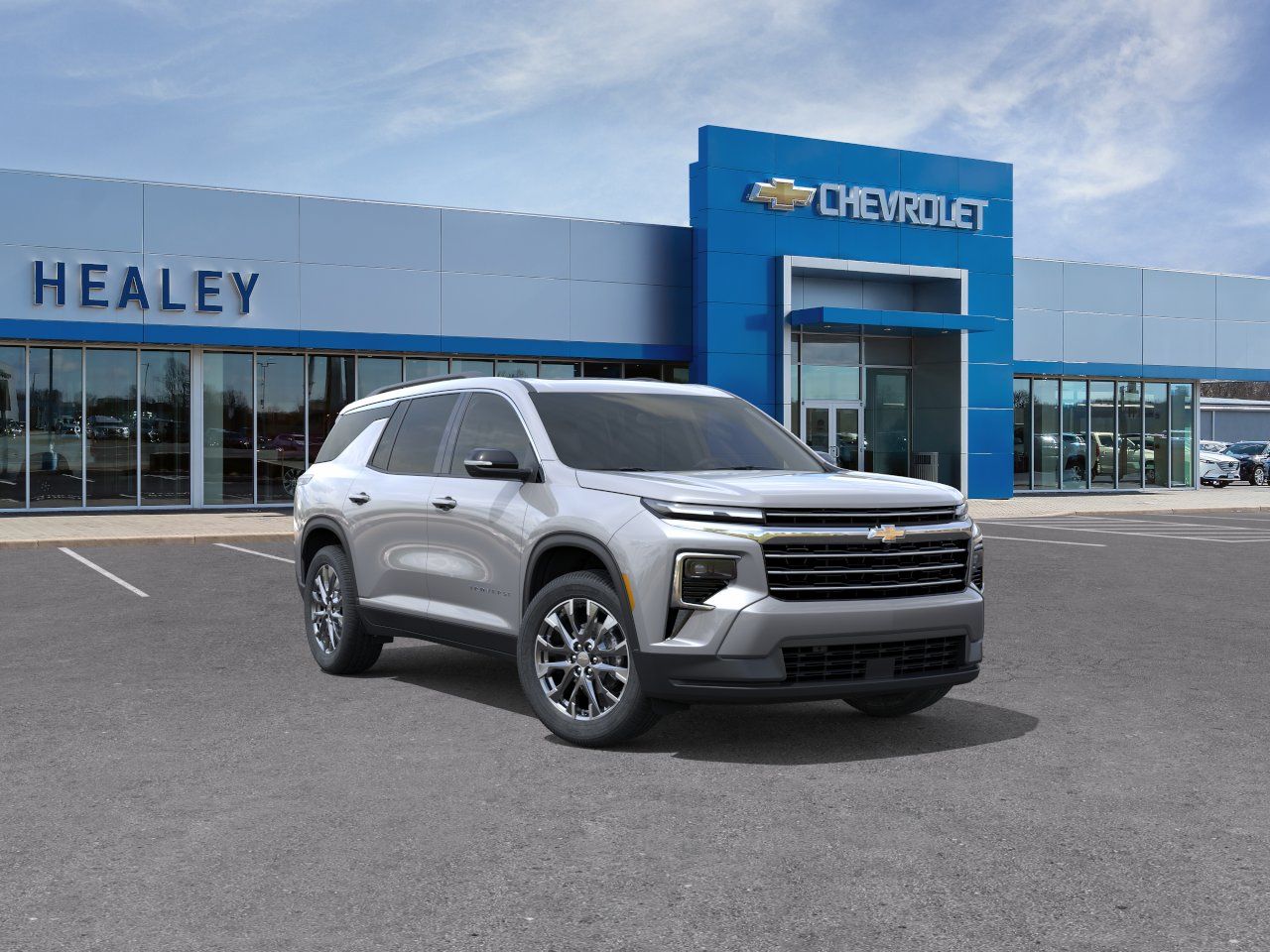 Photo view of 2026 Chevrolet Traverse in Gray
