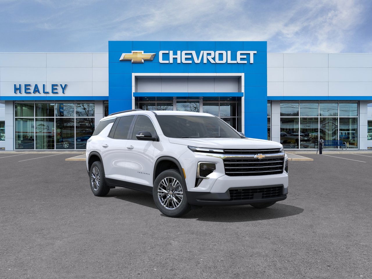 Photo view of 2025 Chevrolet Traverse in White