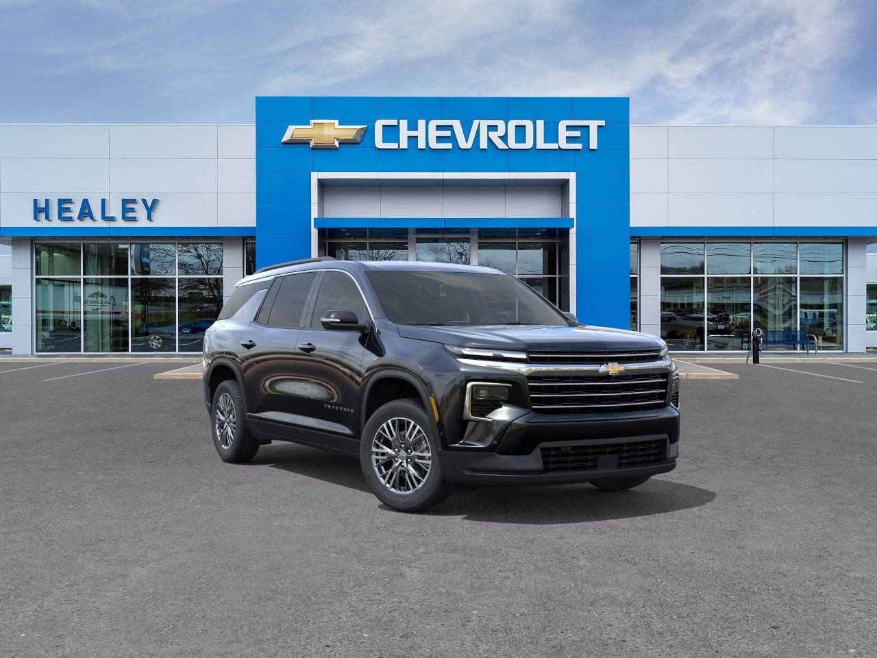 Photo view of 2025 Chevrolet Traverse in Black