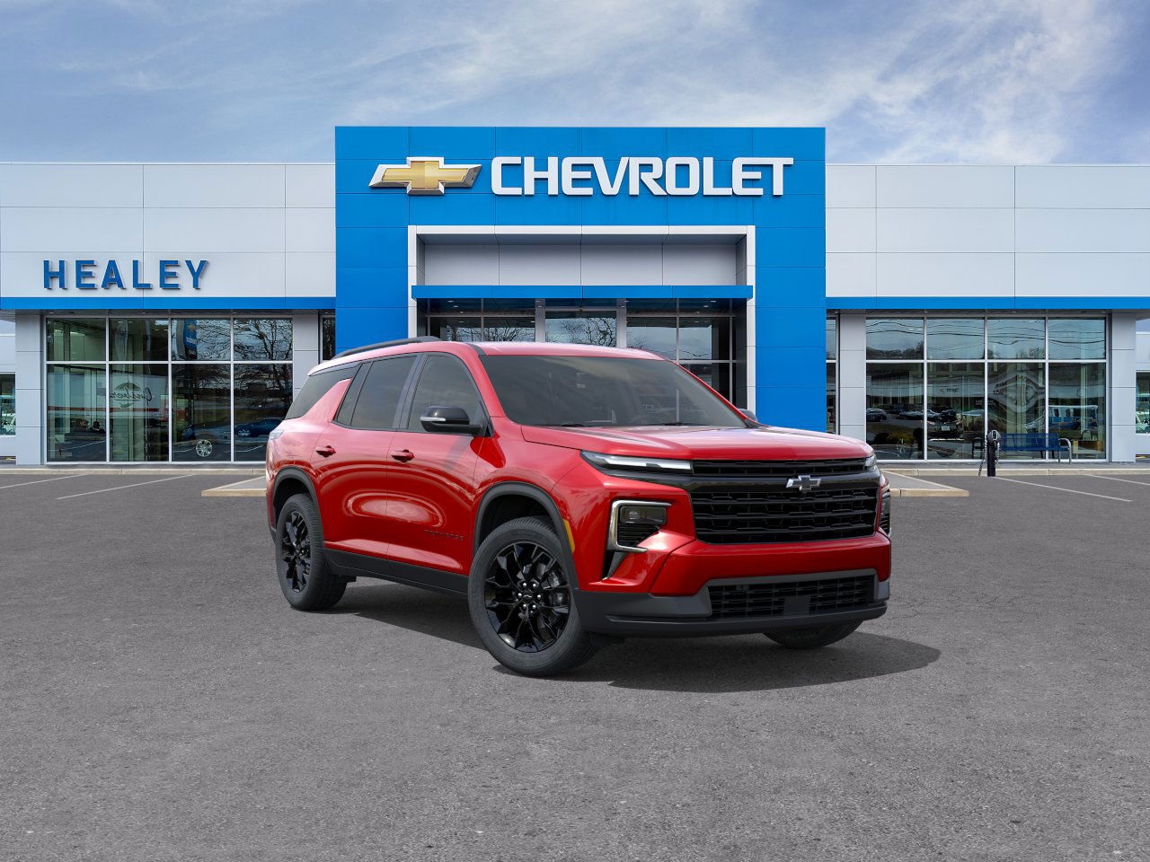 Photo view of 2025 Chevrolet Traverse in Red