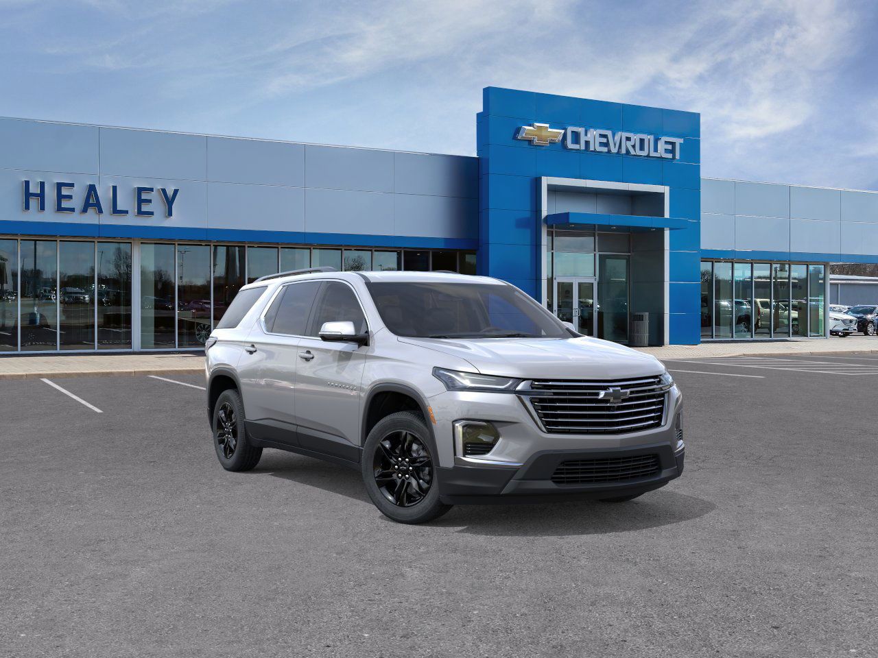 Photo view of 2023 Chevrolet Traverse in Gray