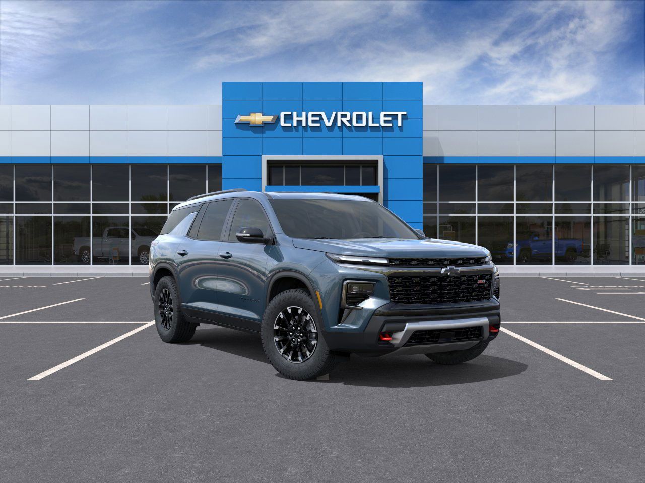 Photo view of 2026 Chevrolet Traverse in Blue