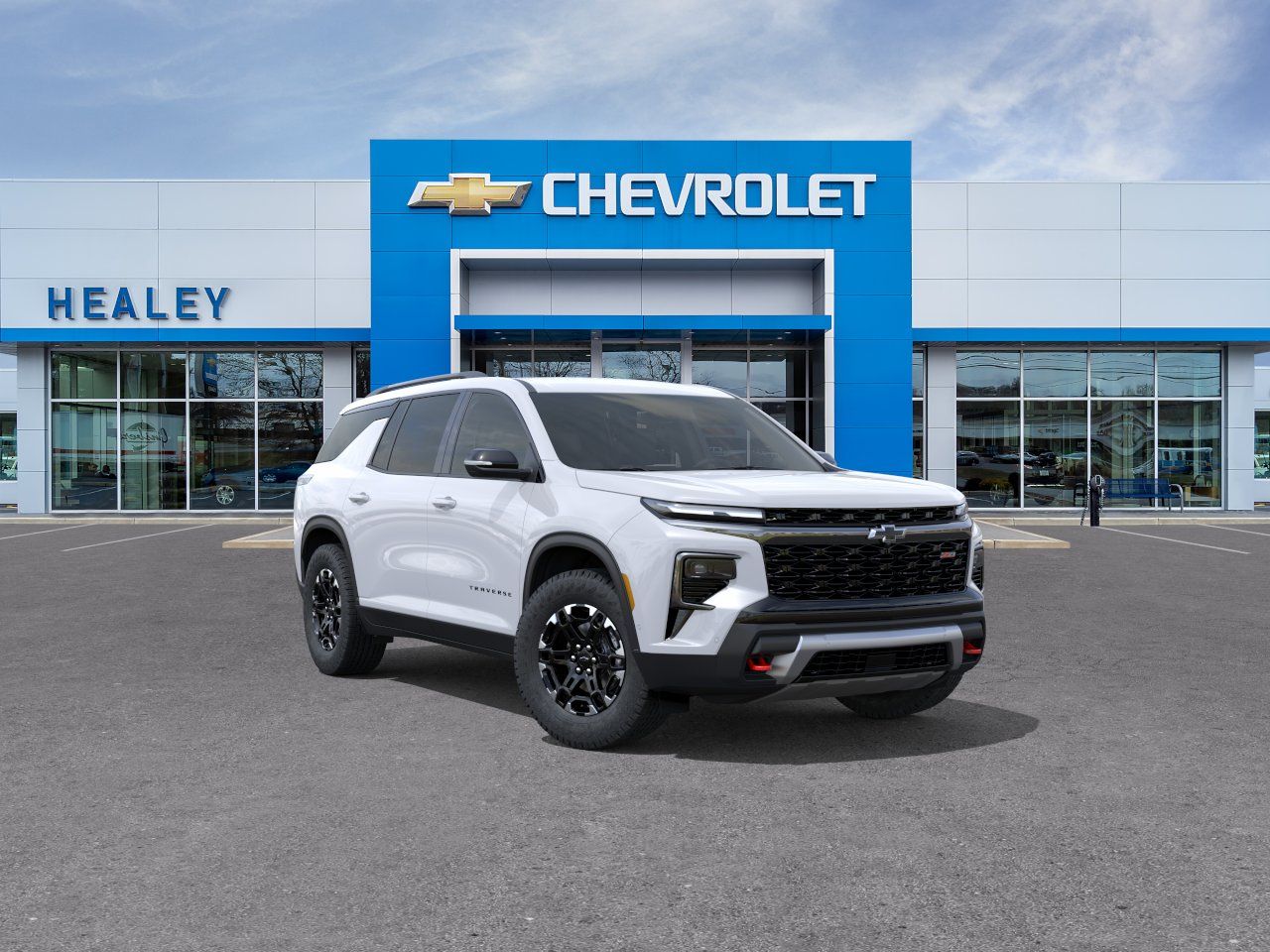 Photo view of 2027 Chevrolet Traverse in White