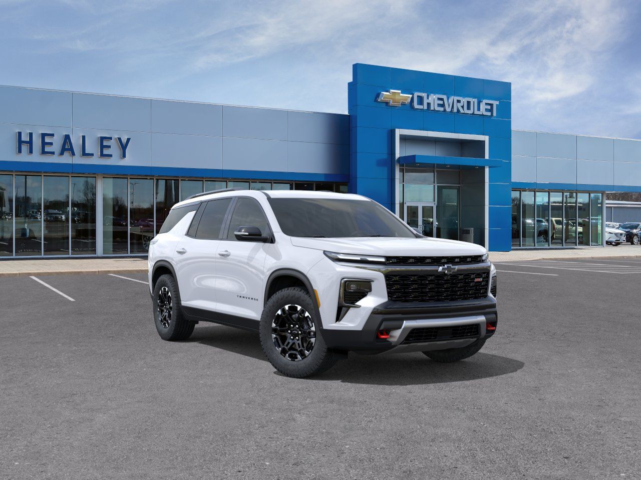 Photo view of 2027 Chevrolet Traverse in White