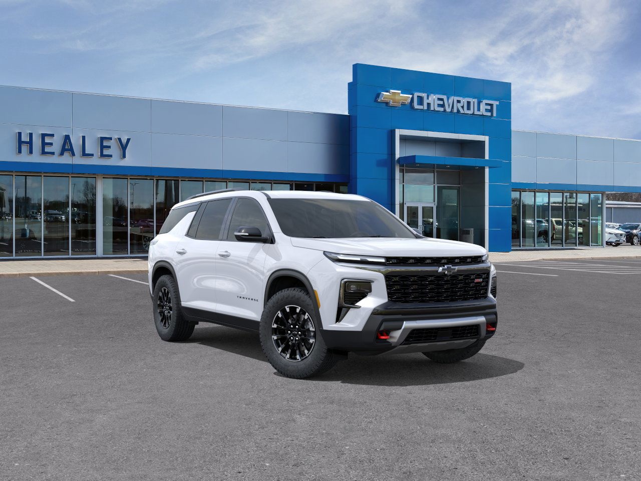 Photo view of 2026 Chevrolet Traverse in White