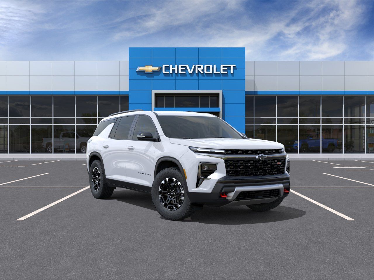 Photo view of 2027 Chevrolet Traverse in White