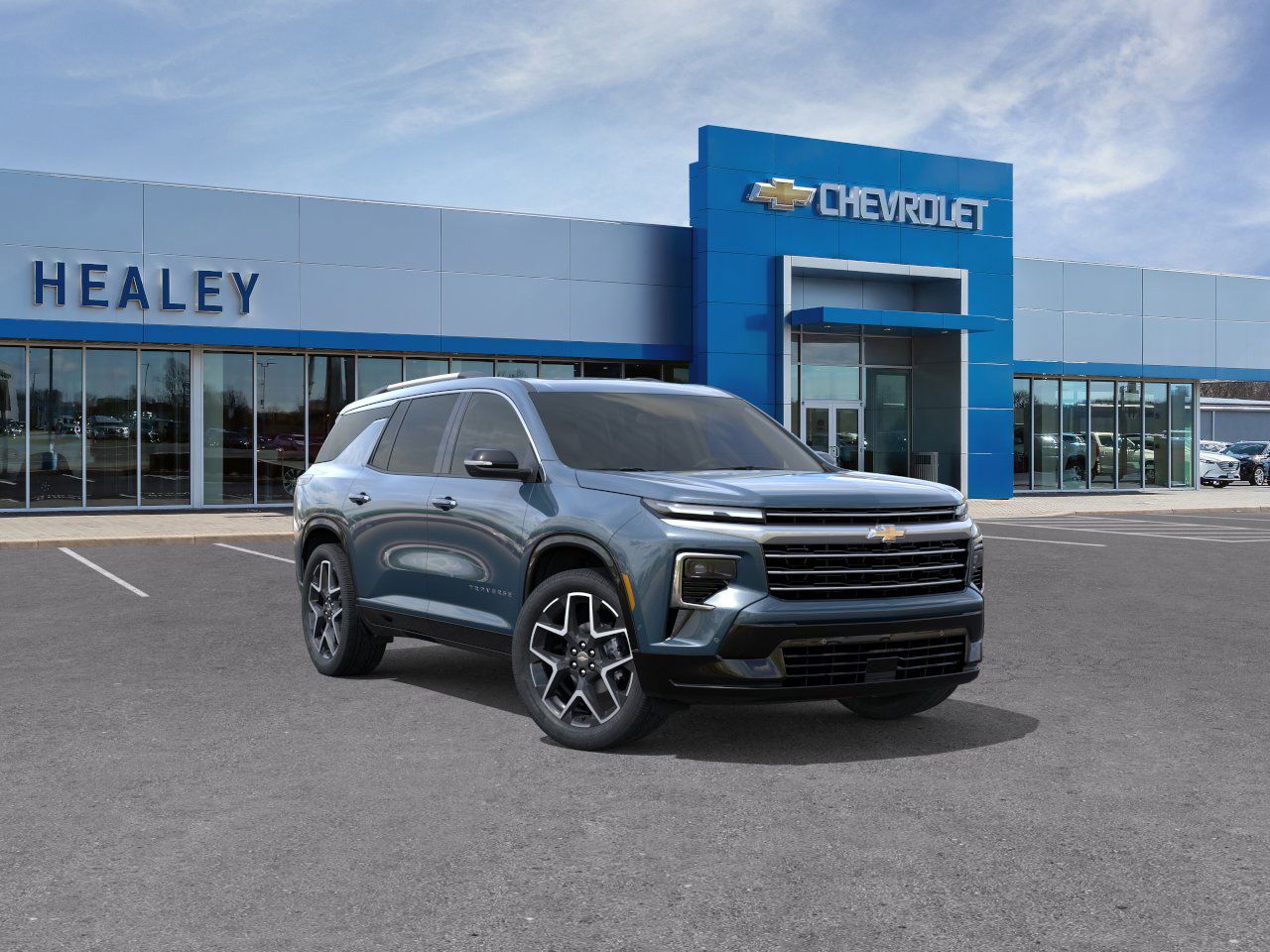 Photo view of 2026 Chevrolet Traverse in Blue