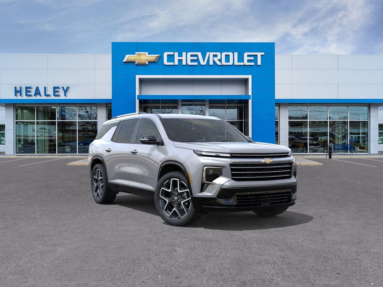 Photo view of 2026 Chevrolet Traverse in Gray