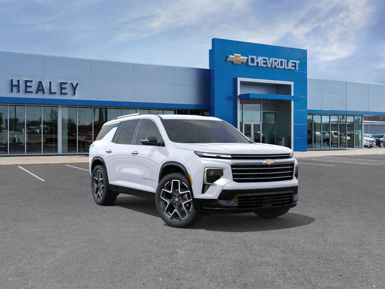 Photo view of 2026 Chevrolet Traverse in White