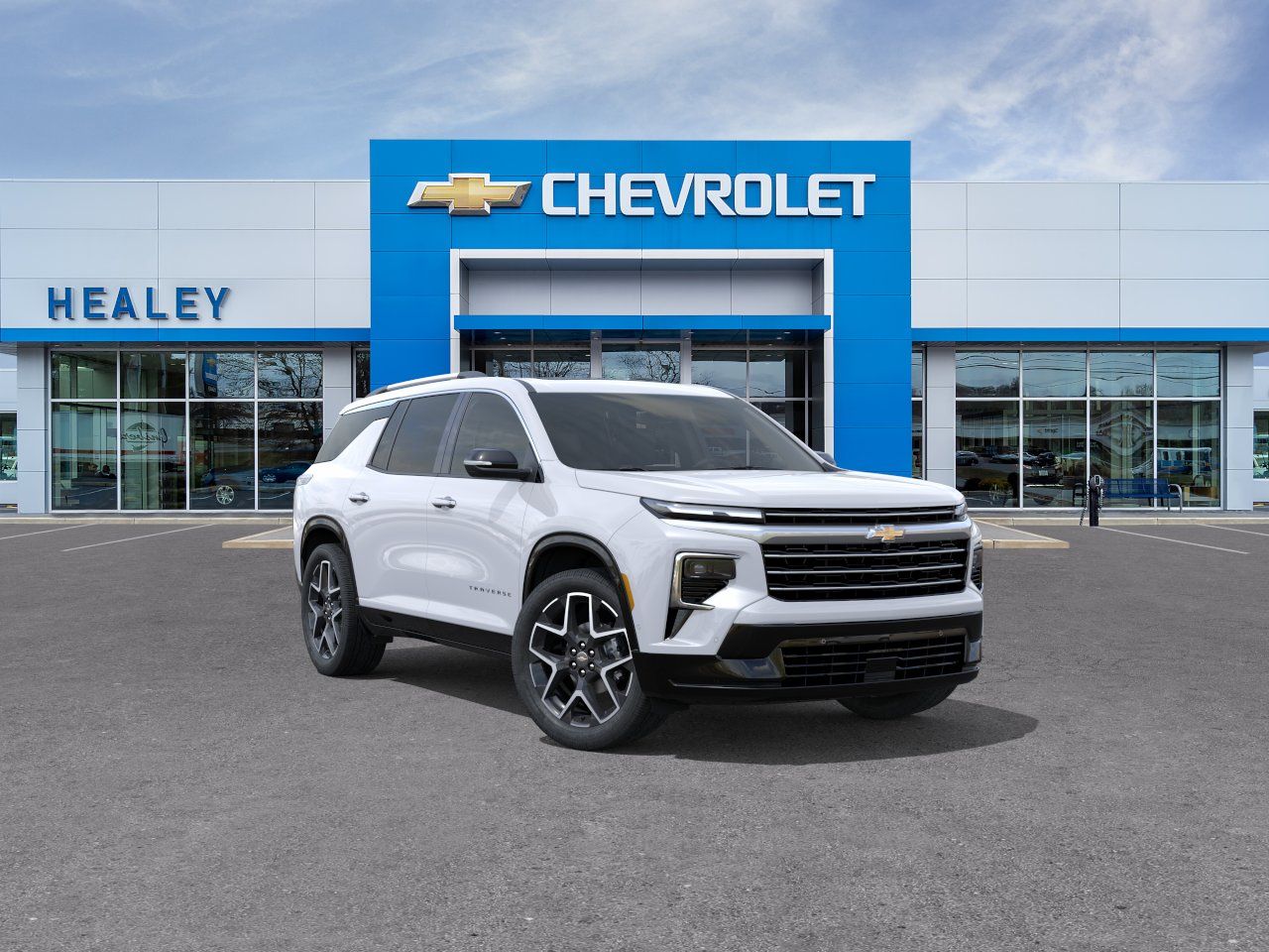 Photo view of 2026 Chevrolet Traverse in White