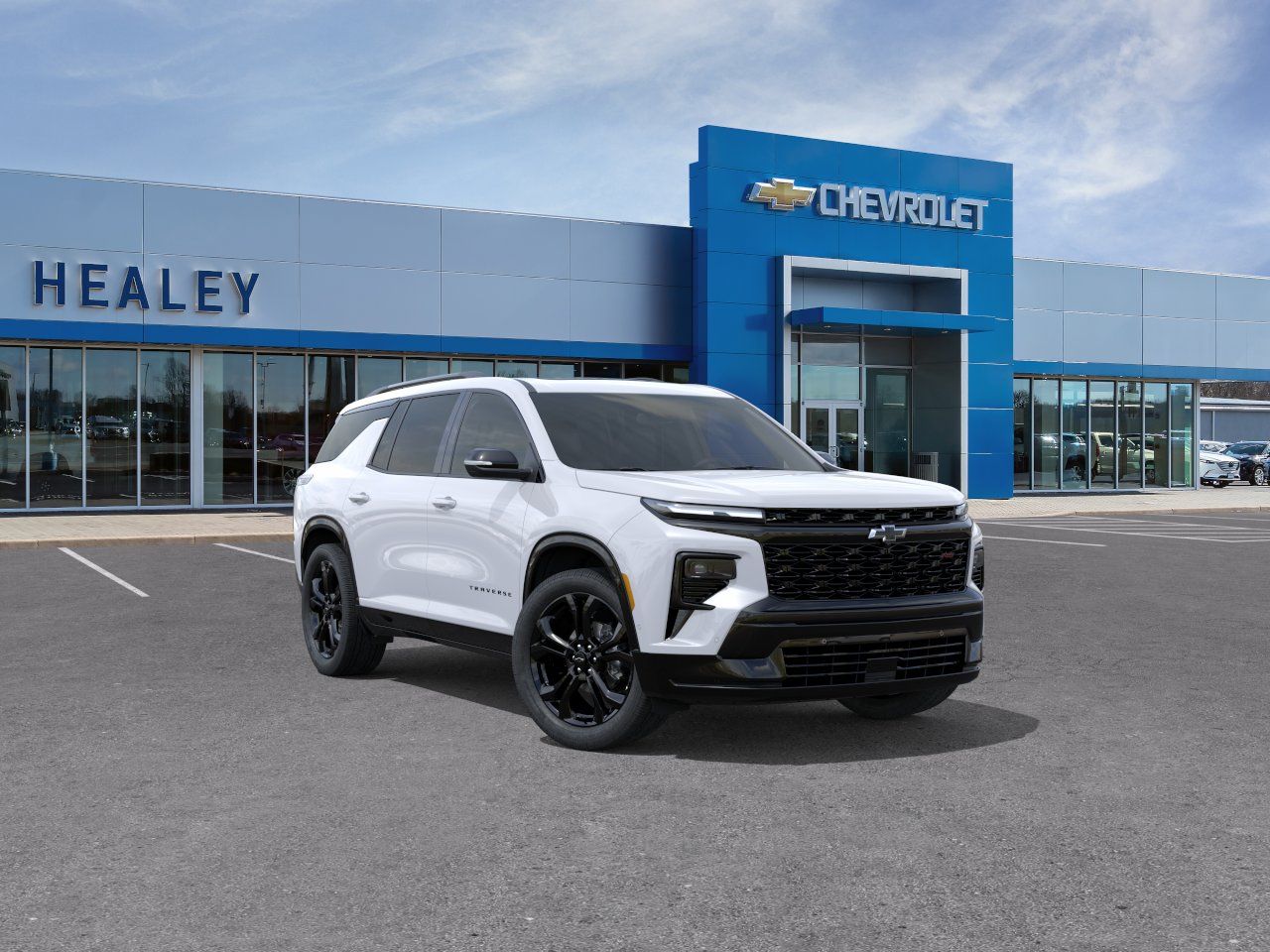Photo view of 2027 Chevrolet Traverse in White