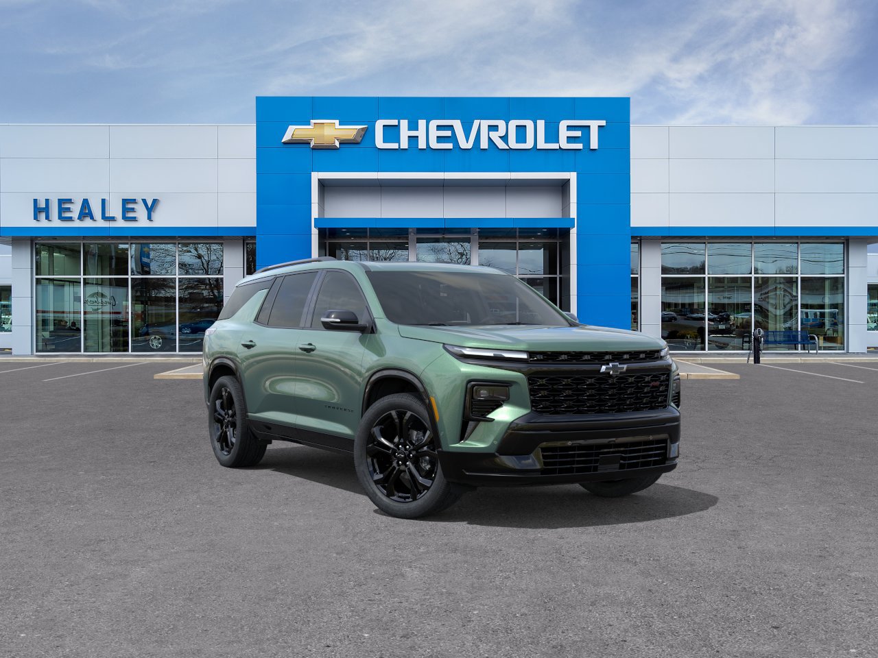 Photo view of 2027 Chevrolet Traverse in Green