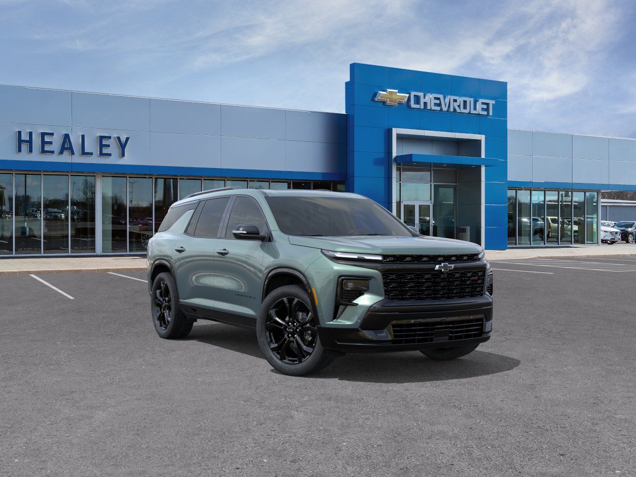 Photo view of 2027 Chevrolet Traverse in Green