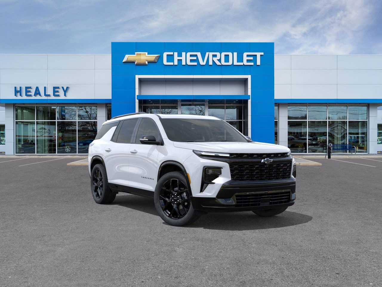 Photo view of 2026 Chevrolet Traverse in White