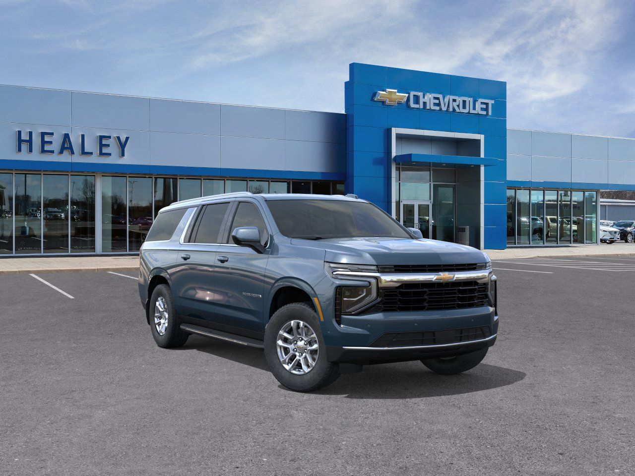 Photo view of 2026 Chevrolet Suburban in Blue